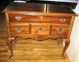 Cherry Broyhill Console Table