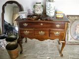 Console Table with Mirror