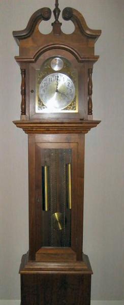 Cherry Grandmother Westminster Chiming Clock