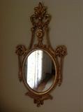 GOLD GILDED ORNATE MIRROR
