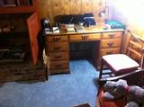 Vintage Desk and Chair