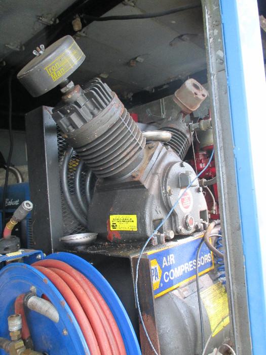 Another photo of the Iron Man NAPA Air Compressor. 