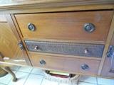 front of sideboard