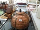 copper tea pot
