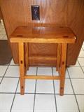 wooden stool