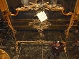 antique fire screen