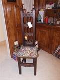 high back  chair