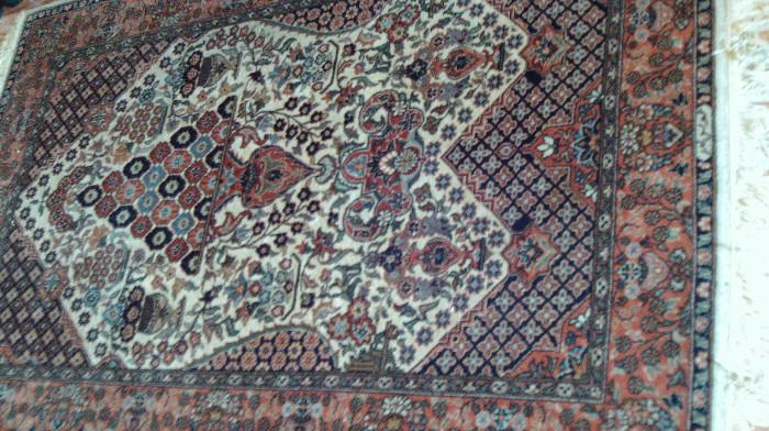 Stunning hand-knotted rug.