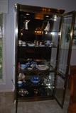 Glass display case