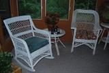 Wicker rocker/chair