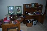 Office desk/supplies