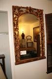 Large gold Mirror