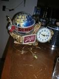 LIGHTED SCHLITZ SIGN W/ CLOCK
