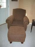 CHAIR & OTTOMAN