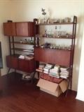 Teakwood wall unit
