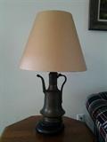 One of 2 lamps