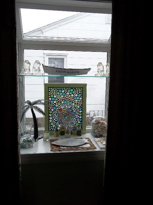 Garden window is for sale. Most of the smaller items in this house such as in this window will not be available.