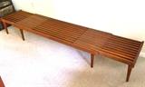 Walnut Slat Bench