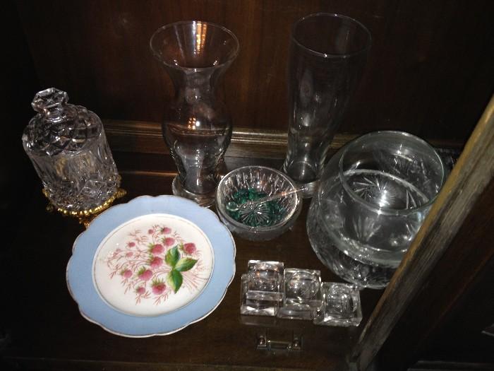 Crystal and Glass collectibles