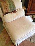 Pair of slipper chairs