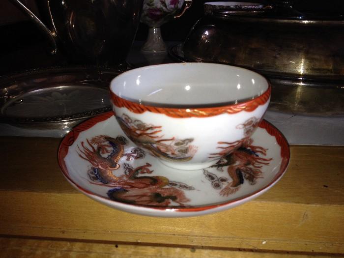Vintage tea cup and saucer