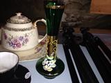 Vintage painted vase