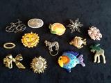 Assorted Brooches
