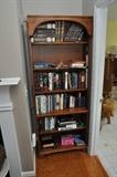 bookshelf, inspirational books, Bibles