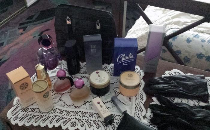 Various perfumes.
