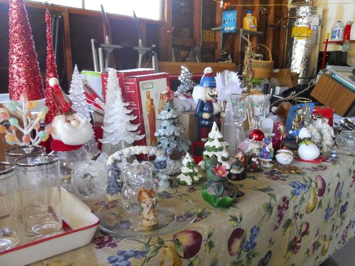 Assorted Christmas Items.