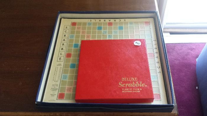 Antique Scrabble game.