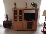 Oak Entertainment Unit