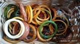 More Bangles (Bakelite and Shell)
