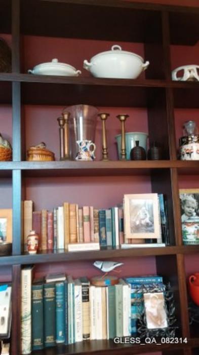Books, Ceramics, Chotskies
