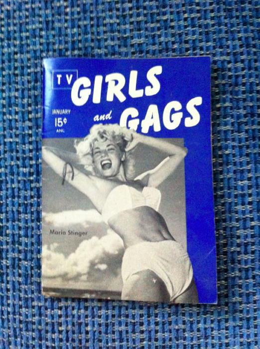 Vintage 1955 Girls and Gags magazine