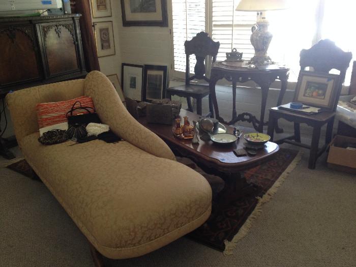 Chaise Lounge, spanish revival chairs