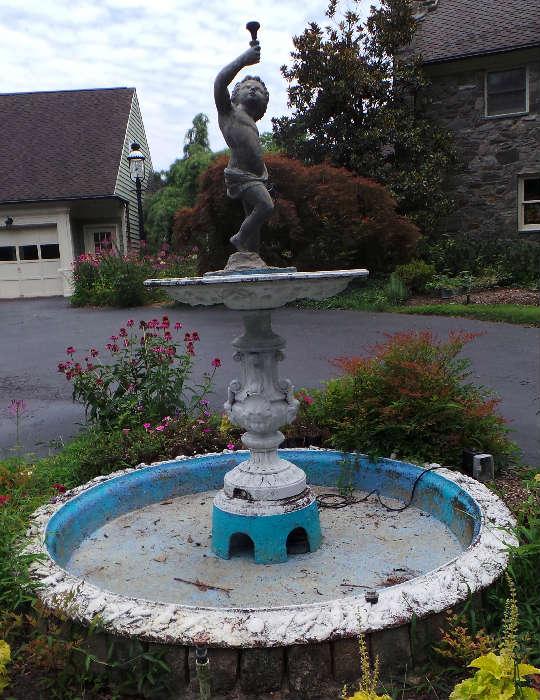 Antique Fiske Foundry Fountain