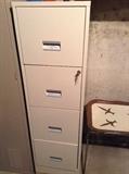 TWO LATERAL 3 DRAWER FILE CABINETS WITH KEYS