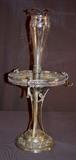 28- Victorian silver over cooper epergne, 22IN T, 9IN D