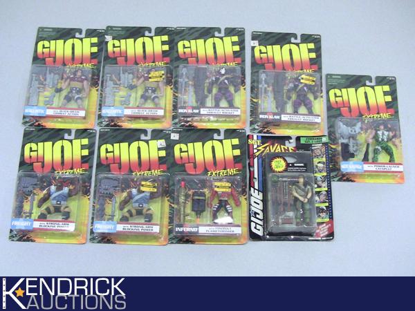 9 New in the Package G.I. Joe Action Figures
