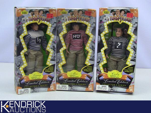 New in the Box Limited Edition Three Stooges Dolls Set
