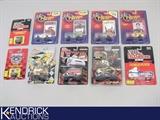 10 Winners Circle, and Racing Champions Die Cast Car Blister Packs
