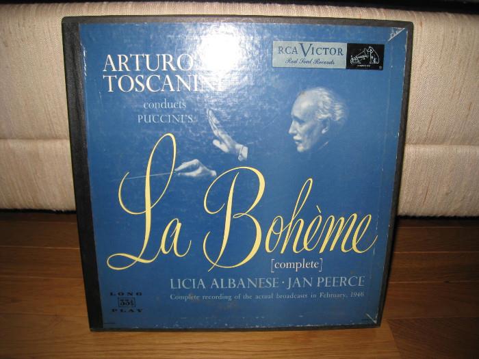 Vintage Opera   33RPM  Album  Box Set