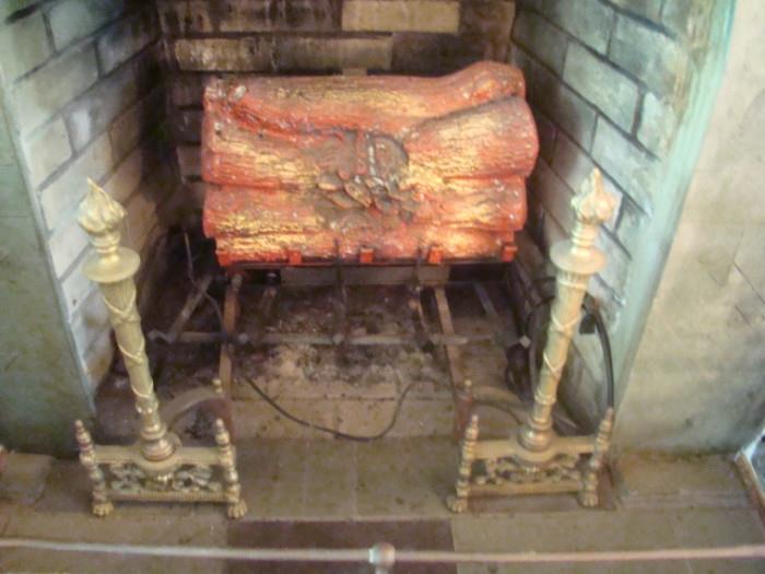 GORGEOUS ANDIRONS