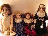 Antique Walkure, Armond Marseille, Halbig Dolls