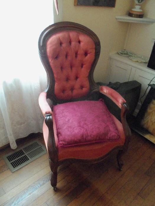 Victorian Slipper Chair