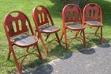Folding chairs