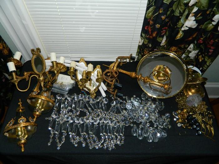 Chandeliers (Will Be Put Together) Bought In England