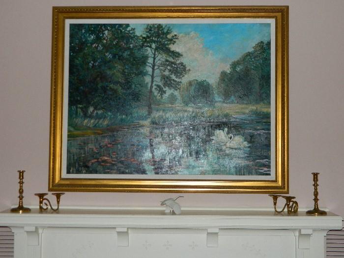 Original Painting Signed G. Webb