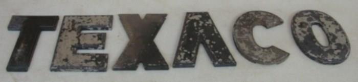 Metal Texaco Letters